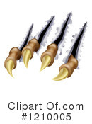 Claws Clipart #1210005 by AtStockIllustration