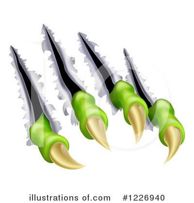 Royalty-Free (RF) Claws Clipart Illustration by AtStockIllustration - Stock Sample #1226940