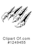 Claws Clipart #1249455 by AtStockIllustration