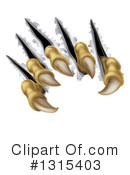 Claws Clipart #1315403 by AtStockIllustration