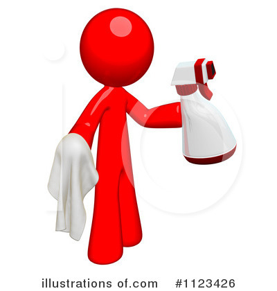 Royalty-Free (RF) Cleaning Clipart Illustration by Leo Blanchette - Stock Sample #1123426