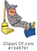 Cleaning Clipart #1345791 by LaffToon
