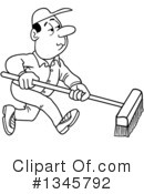 Cleaning Clipart #1345792 by LaffToon