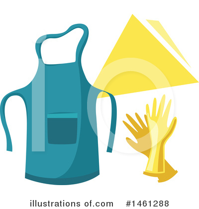 Apron Clipart #1461288 by Vector Tradition SM