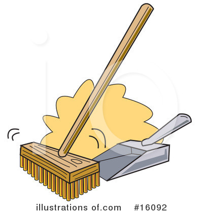 Royalty-Free (RF) Cleaning Clipart Illustration by Andy Nortnik - Stock Sample #16092