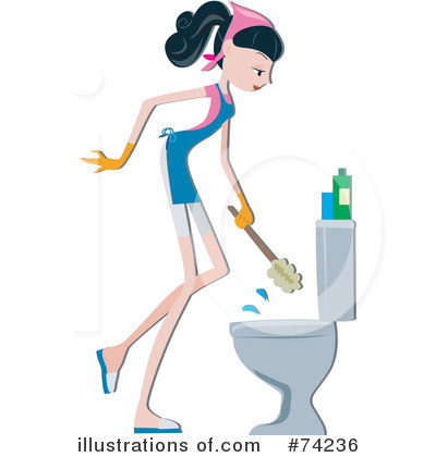 Royalty-Free (RF) Cleaning Clipart Illustration by BNP Design Studio - Stock Sample #74236