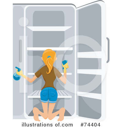 Refrigerator Clipart #74404 by BNP Design Studio