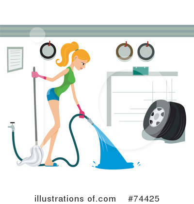 Royalty-Free (RF) Cleaning Clipart Illustration by BNP Design Studio - Stock Sample #74425
