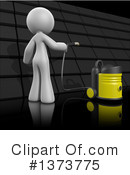 Cleaning Lady Clipart #1373775 by Leo Blanchette
