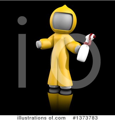 Cleaning Lady Clipart #1373783 by Leo Blanchette