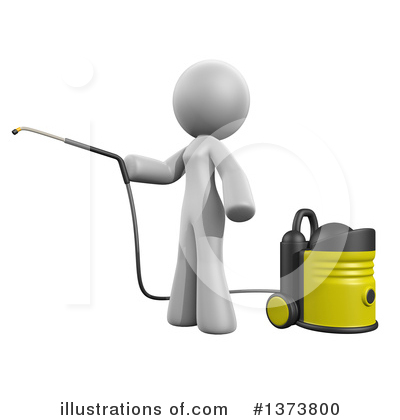 Cleaning Lady Clipart #1373800 by Leo Blanchette