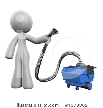 Carpet Cleaning Clipart #1373802 by Leo Blanchette