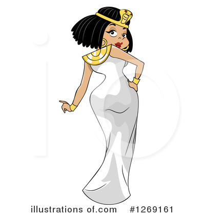 Royalty-Free (RF) Cleopatra Clipart Illustration by BNP Design Studio - Stock Sample #1269161