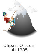 Climbing Clipart #11335 by AtStockIllustration