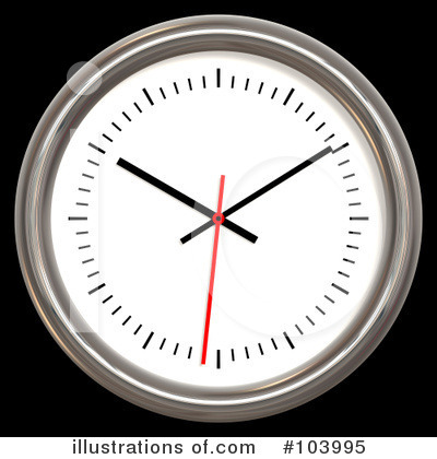Clock Clipart #103995 by ShazamImages
