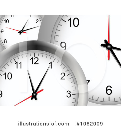 Royalty-Free (RF) Clock Clipart Illustration by elaineitalia - Stock Sample #1062009