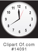 Clock Clipart #14091 by Rasmussen Images