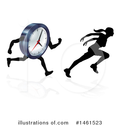 Royalty-Free (RF) Clock Clipart Illustration by AtStockIllustration - Stock Sample #1461523