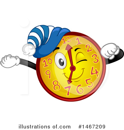 Royalty-Free (RF) Clock Clipart Illustration by BNP Design Studio - Stock Sample #1467209