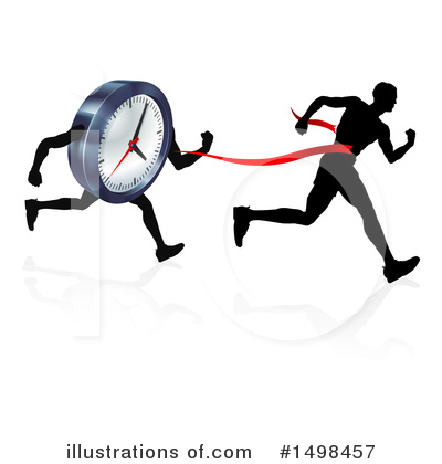 Royalty-Free (RF) Clock Clipart Illustration by AtStockIllustration - Stock Sample #1498457