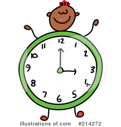 Royalty-Free (RF) Clock Clipart Illustration by Prawny - Stock Sample #214272