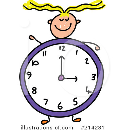 Royalty-Free (RF) Clock Clipart Illustration by Prawny - Stock Sample #214281