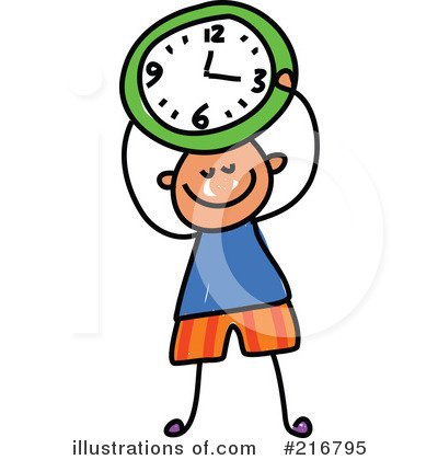Royalty-Free (RF) Clock Clipart Illustration by Prawny - Stock Sample #216795