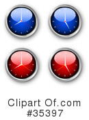 Clock Clipart #35397 by KJ Pargeter