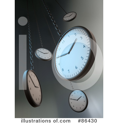 Royalty-Free (RF) Clock Clipart Illustration by Mopic - Stock Sample #86430