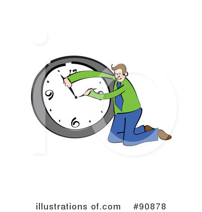 Royalty-Free (RF) Clock Clipart Illustration by Prawny - Stock Sample #90878