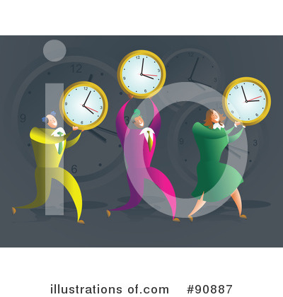 Royalty-Free (RF) Clock Clipart Illustration by Prawny - Stock Sample #90887