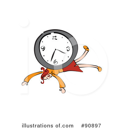 Royalty-Free (RF) Clock Clipart Illustration by Prawny - Stock Sample #90897