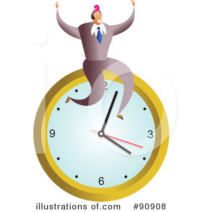 Royalty-Free (RF) Clock Clipart Illustration by Prawny - Stock Sample #90908