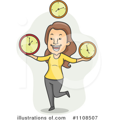 Royalty-Free (RF) Clocks Clipart Illustration by BNP Design Studio - Stock Sample #1108507