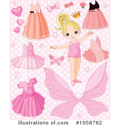Royalty-Free (RF) Clothes Clipart Illustration by Pushkin - Stock Sample #1058762
