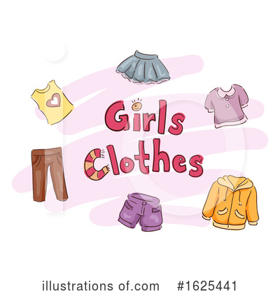 Royalty-Free (RF) Clothes Clipart Illustration by BNP Design Studio - Stock Sample #1625441