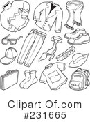 Clothes Clipart #231665 by visekart