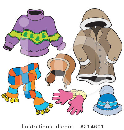 Royalty-Free (RF) Clothing Clipart Illustration by visekart - Stock Sample #214601