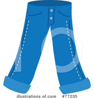 Jeans Clipart #77235 by Rosie Piter