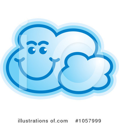 Royalty-Free (RF) Cloud Clipart Illustration by Lal Perera - Stock Sample #1057999