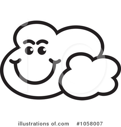 Cloud Clipart #1058007 by Lal Perera