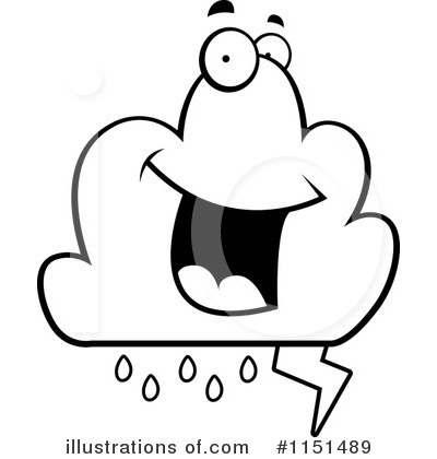 Cloud Clipart #1151489 by Cory Thoman