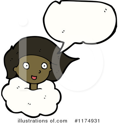 Royalty-Free (RF) Cloud Clipart Illustration by lineartestpilot - Stock Sample #1174931