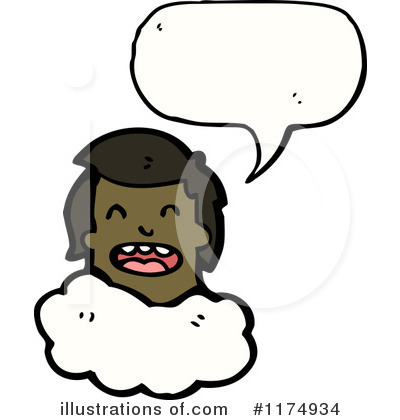 Royalty-Free (RF) Cloud Clipart Illustration by lineartestpilot - Stock Sample #1174934