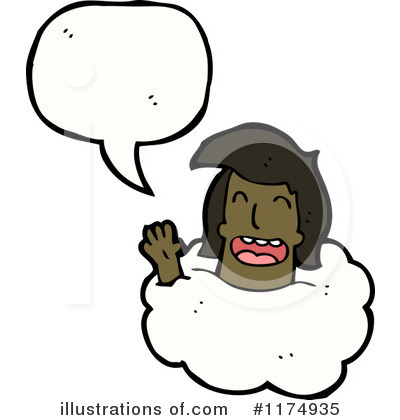 Royalty-Free (RF) Cloud Clipart Illustration by lineartestpilot - Stock Sample #1174935