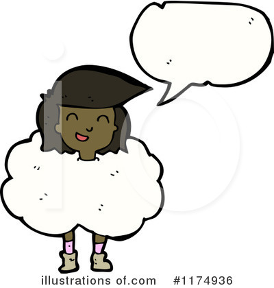 Royalty-Free (RF) Cloud Clipart Illustration by lineartestpilot - Stock Sample #1174936