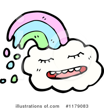 Royalty-Free (RF) Cloud Clipart Illustration by lineartestpilot - Stock Sample #1179083