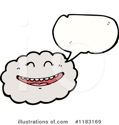 Royalty-Free (RF) Cloud Clipart Illustration by lineartestpilot - Stock Sample #1183169