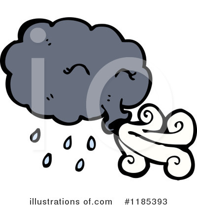 Royalty-Free (RF) Cloud Clipart Illustration by lineartestpilot - Stock Sample #1185393