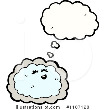 Royalty-Free (RF) Cloud Clipart Illustration by lineartestpilot - Stock Sample #1187128
